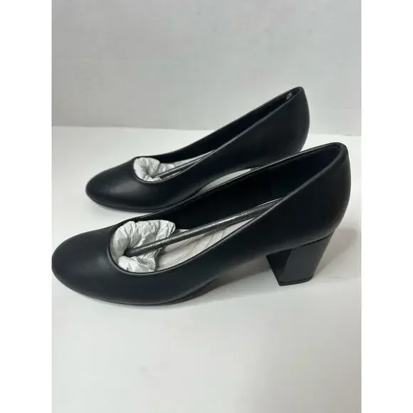 Easy Street Women's Proper Pumps Heels Black Size 7.5M NEW - Picture 4 of 9